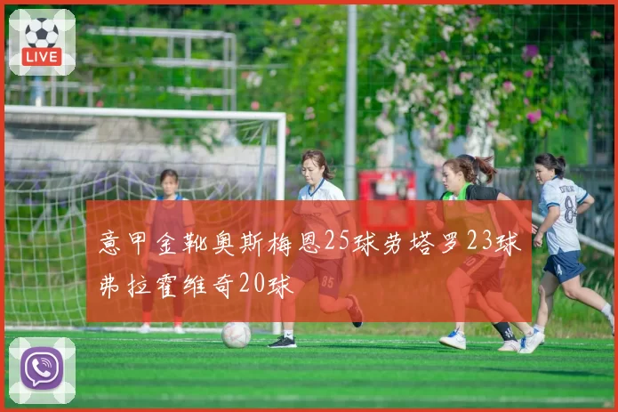 意甲金靴奥斯梅恩25球劳塔罗23球弗拉霍维奇20球